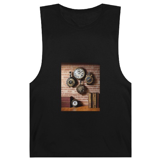 Ai art steampumk clocks Barnard Tanks