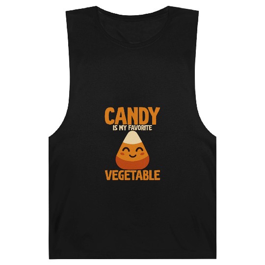 Candy Is My Favorite Vegetable Barnard Tanks