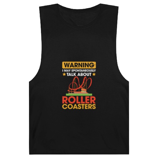 Vintage Roller Coaster Roller Coaster Lover Barnard Tanks