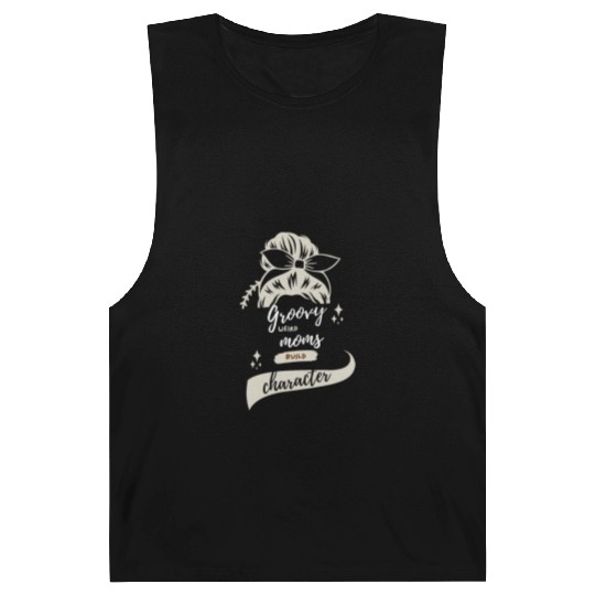 Groovy Weird Moms Build Character Barnard Tanks