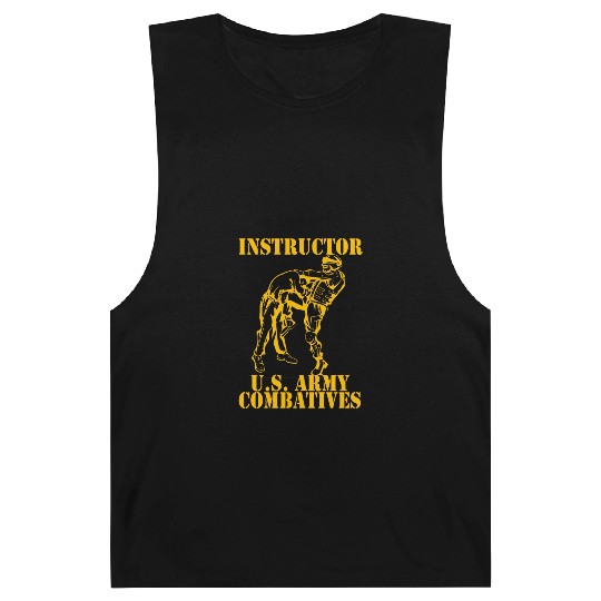 Army Combatives Knee Instructor Gold Barnard Tanks