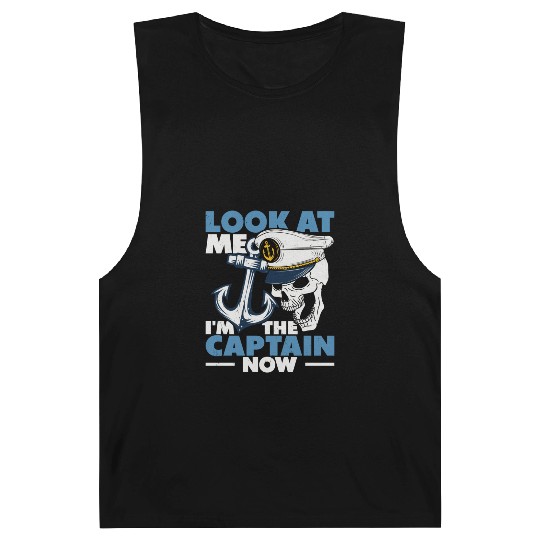 Captain Boat Lovers Fishermen Sailing Boating Barnard Tanks