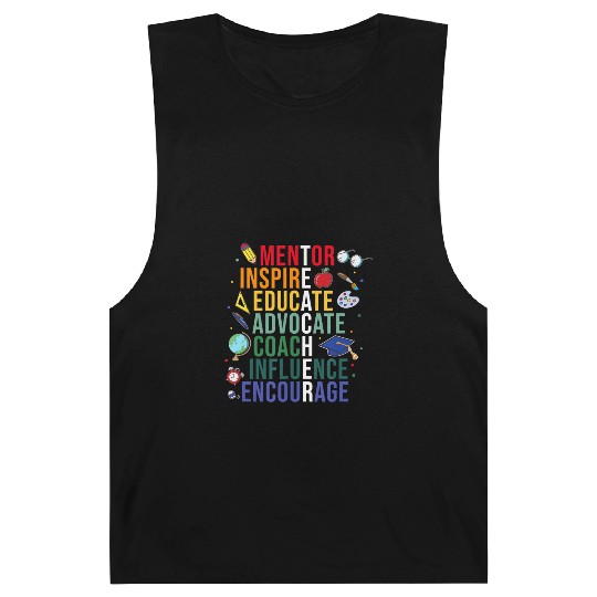 Mentor Inspire Educate Inspired Teacher Life Back Barnard Tanks