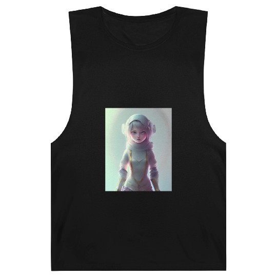 last in the AI TEEN GAMER GIRL Series Barnard Tanks