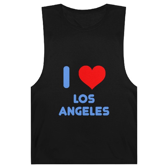 I Love Los Angeles Barnard Tanks