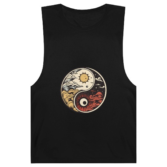 Sun and moon yin yang Barnard Tanks