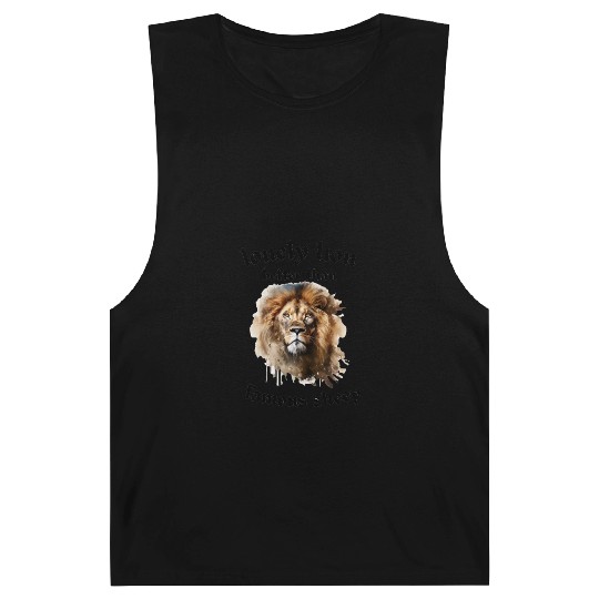 lonely lion quote Barnard Tanks