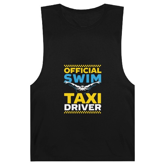 Official Swim Taxi Driver Taxi Taxicab Cab Driver Barnard Tanks