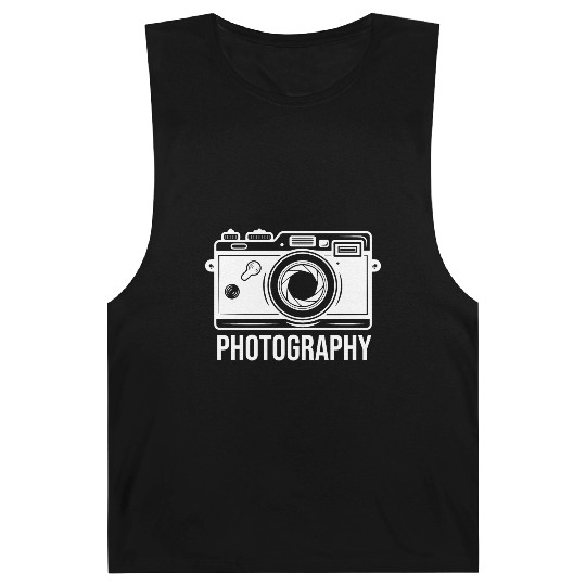 Funny Camera photography quote gift Barnard Tanks