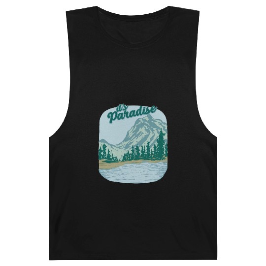 Mountain Landscape Paradise Barnard Tanks