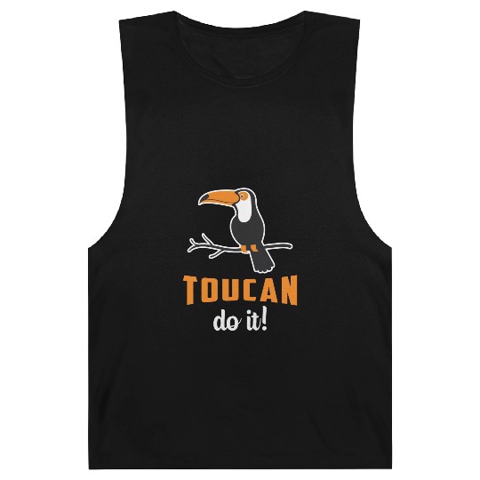 Toucan Do It Bird Watcher Watching Retro Toucans Barnard Tanks