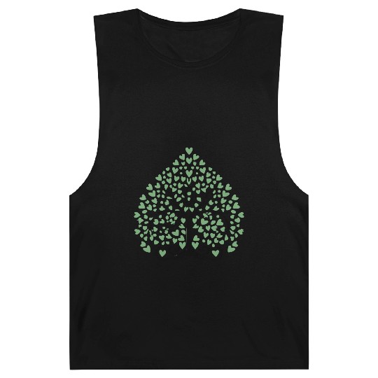 Tree of Life with Hearts Two Color Vector Barnard Tanks
