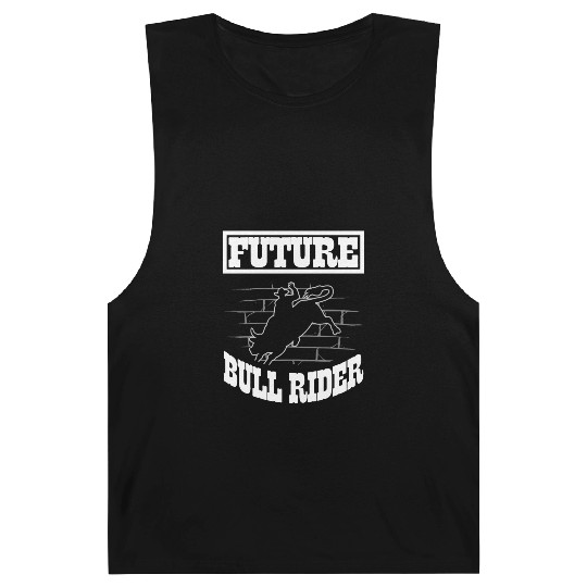 Future Bull Rider Bull Riding Western Rodeo Cowboy Barnard Tanks