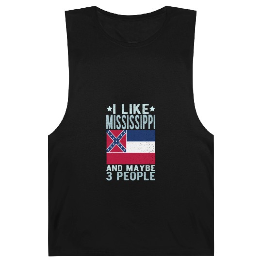 Mississippi Flag US State Barnard Tanks