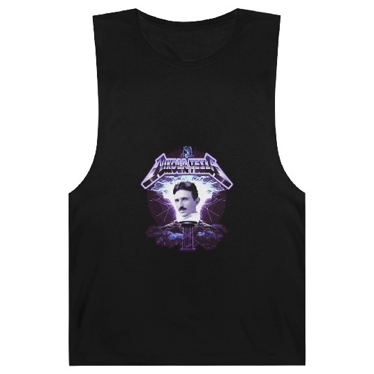 Nikola Tesla Heavy Metal Electricity by gnarly Barnard Tanks