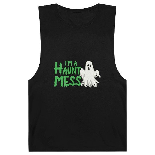 Halloween Paranormal Ghost Hunters Horror Fans Barnard Tanks