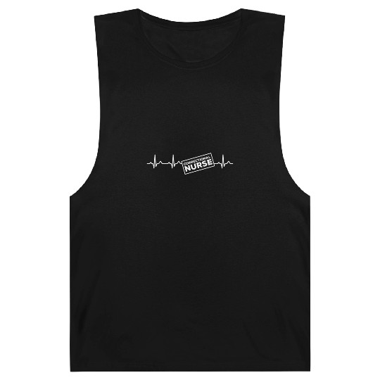 Great Correctional Nurse Heartbeat Design Barnard Tanks