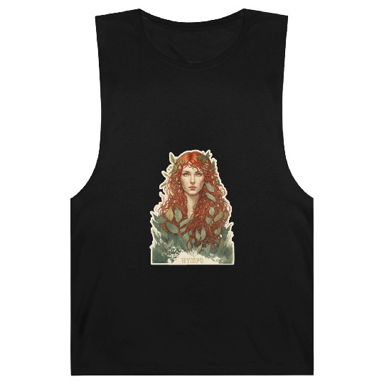 druid red hair spring forest elf nature fairy Barnard Tanks