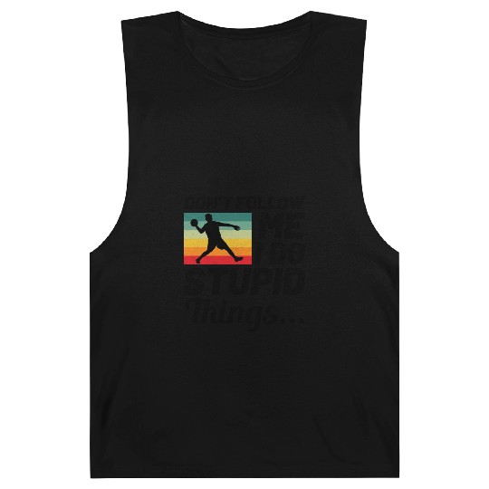 Dodgeball Player Coach Team Sports Funny Barnard Tanks