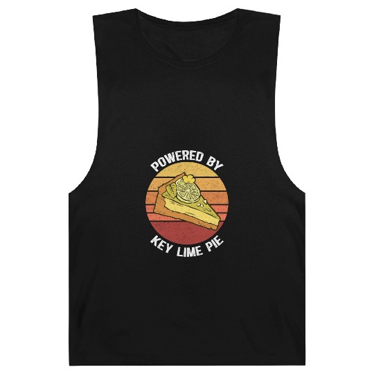 Powered By Key Lime Pie Pies Lover Barnard Tanks