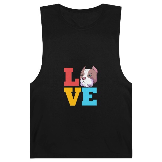 Bully Dog Lover I Love My American Bully Barnard Tanks