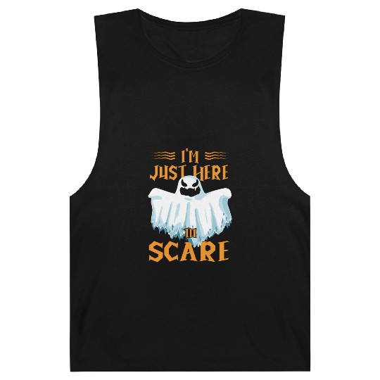 Halloween Paranormal Ghost Hunters Horror Fans Barnard Tanks