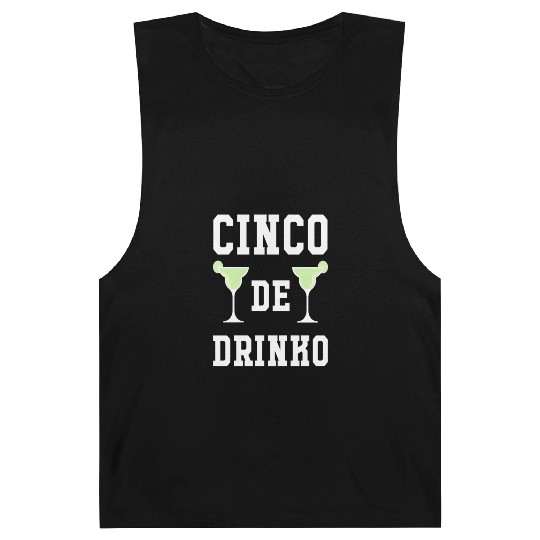 Cinco De Drinko Lime Cinco De Mayo May Fifth Barnard Tanks