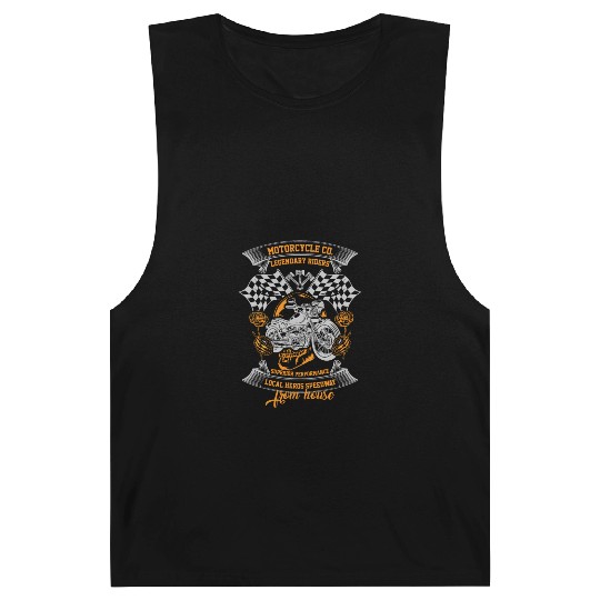 MOTORCYCLE CO LEGENDARY RIDERS Barnard Tanks