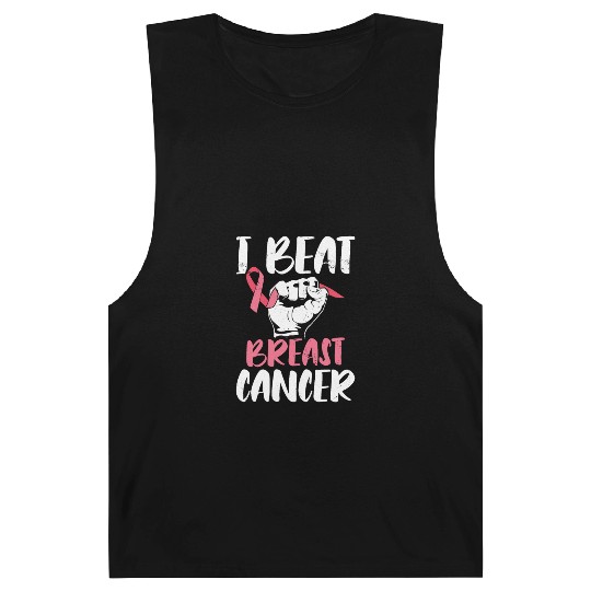 I Beat Breast Cancer Survivor Breast Cancer Barnard Tanks