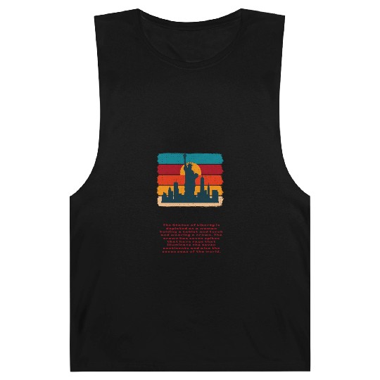 The Statue of Liberty Barnard Tanks