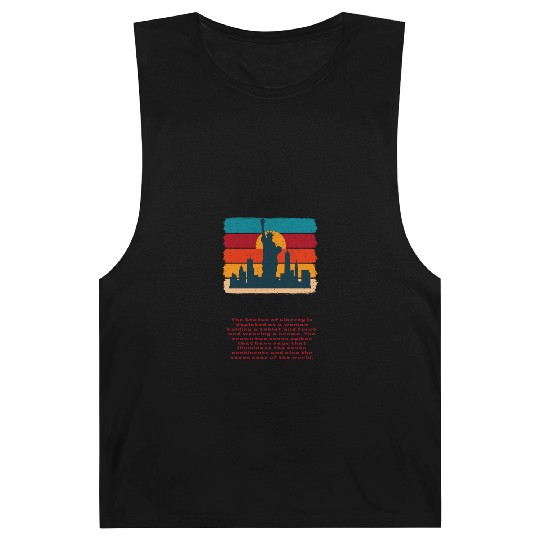 The Statue of Liberty Barnard Tanks