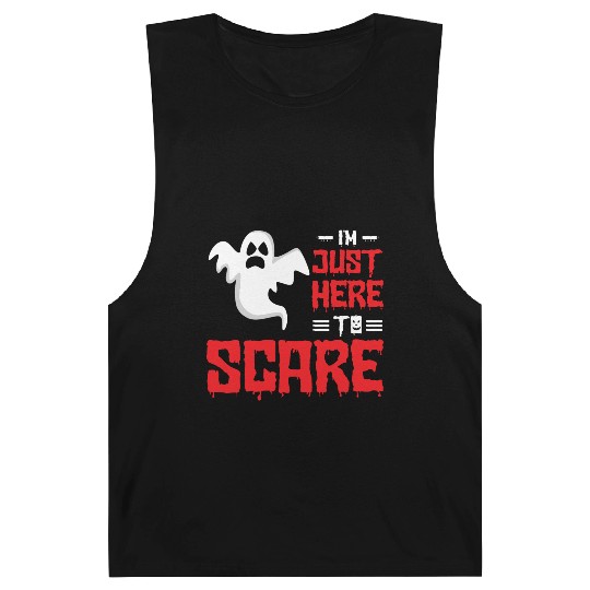 Halloween Paranormal Ghost Hunters Horror Fans Barnard Tanks