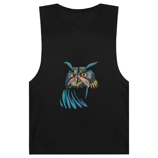 Colorful Owl Bird Nature Barnard Tanks