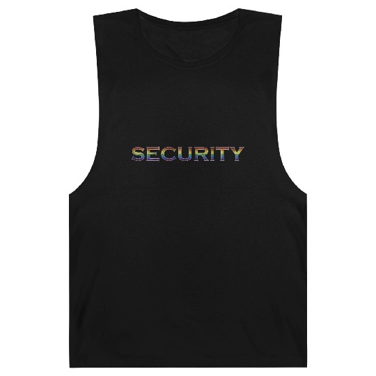 Security - LGBT+ Colors Design Barnard Tanks