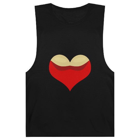 Boobies love heart Barnard Tanks