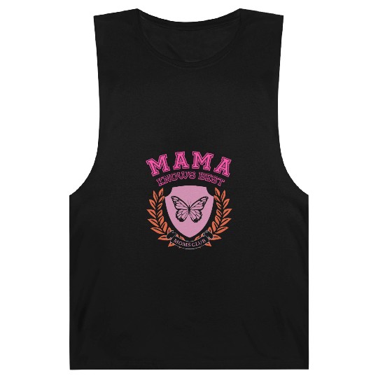 Mama Knows Best Moms Club Barnard Tanks