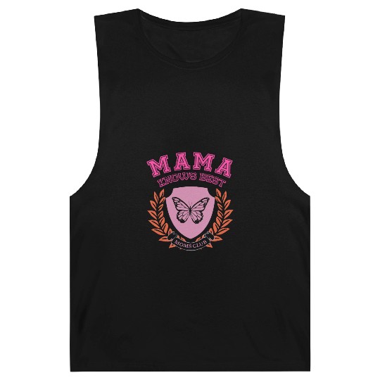 Mama Knows Best Moms Club Barnard Tanks