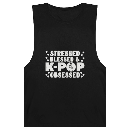K Pop Fan Korean Pop Music Fashion Music Album Barnard Tanks