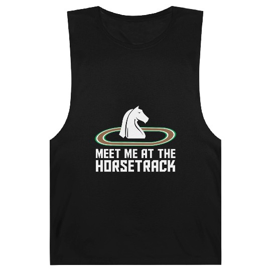 Meet Me At The Horse Track Horse Racing Barnard Tanks