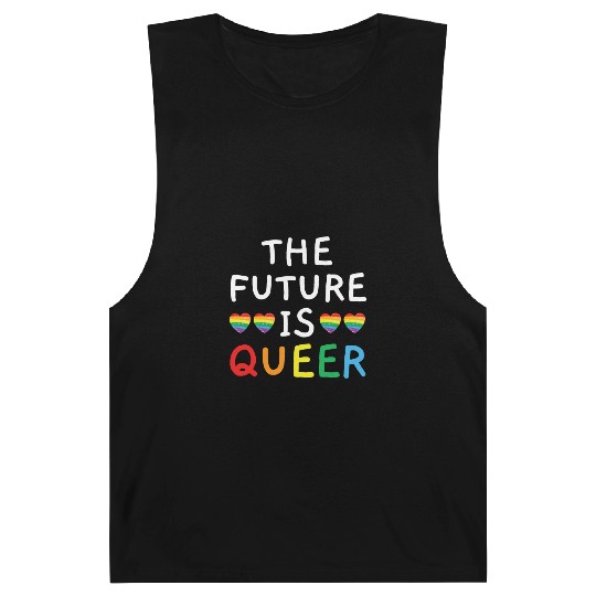 The Future Is Queer LGBTQ Rainbow Pride Month Barnard Tanks