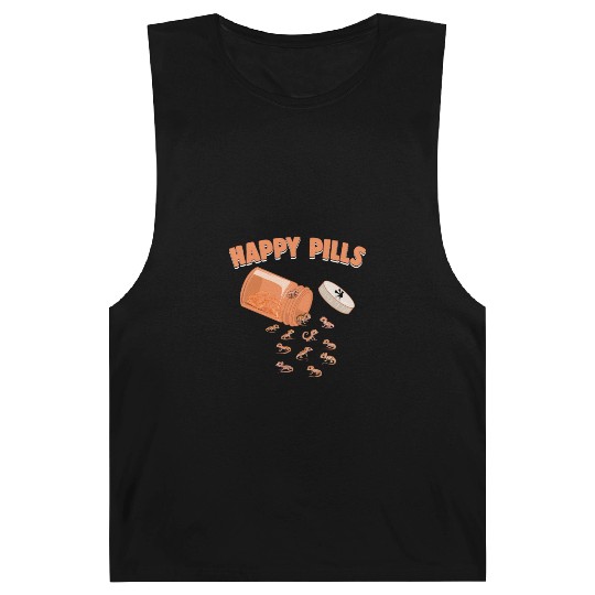 Happy Pills Crested Gecko Funny Lizard Lovers Barnard Tanks
