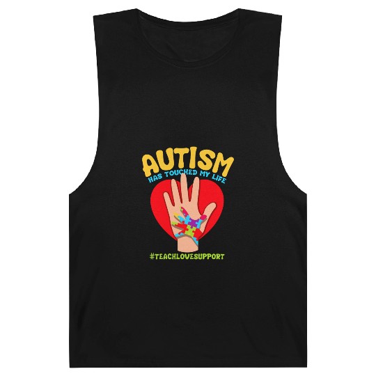 Autism Has Touched My Life Autism Teacher Barnard Tanks