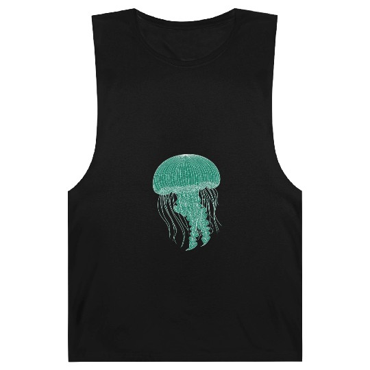 Sea life, Green Jellyfish Barnard Tanks