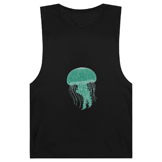 Sea life, Green Jellyfish Barnard Tanks