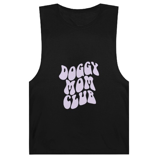 Dog Moms Club retro Pet Lover Barnard Tanks