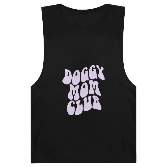 Dog Moms Club retro Pet Lover Barnard Tanks