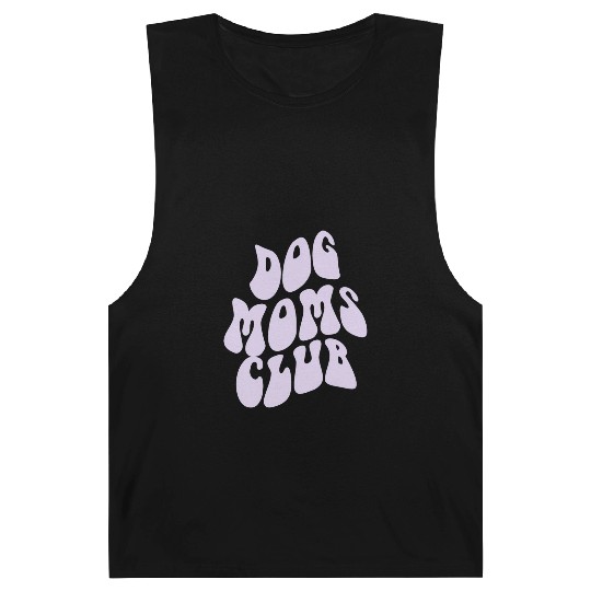 Dog Moms Club retro Pet Lover Barnard Tanks