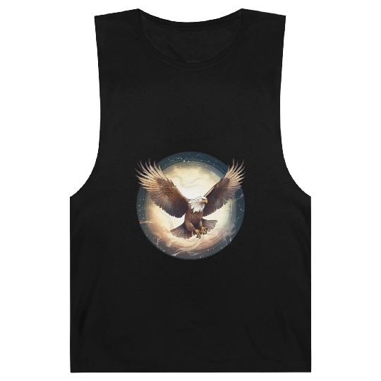 Flying Bald Eagle Barnard Tanks