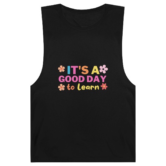 It's a good Day to Learn - Retro Vintage Barnard Tanks