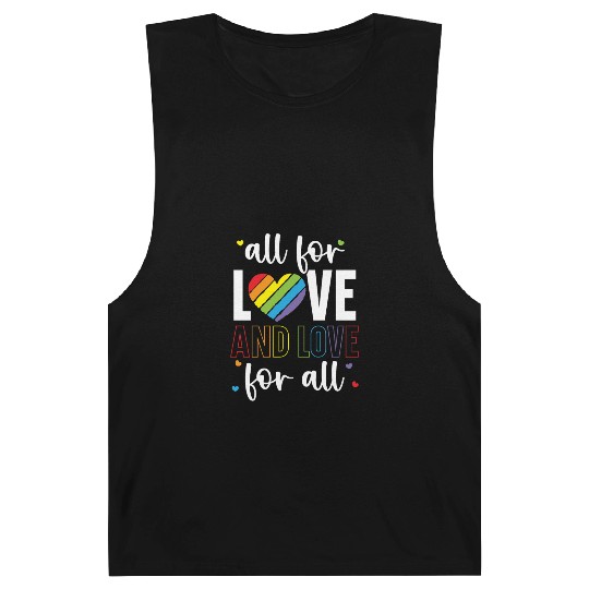 Gay Rights Rainbow Pride LGBTQ Gay Pride Parade Barnard Tanks